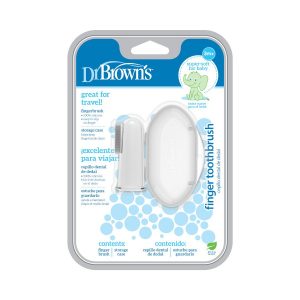 Silicone Finger Toothbrush with case