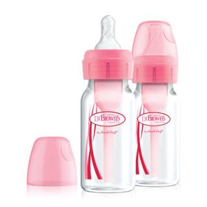 DR. BROWN’S OPTIONS NARROW NECK 4OZ – 2 PACK (PINK)