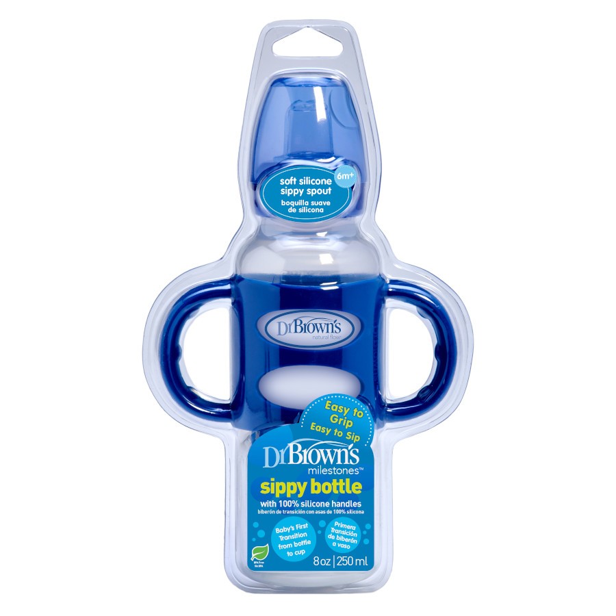 SB81058_Pkg_F_Options_Sippy_Bottle_with_Silicone_Handles_Narrow_Blue