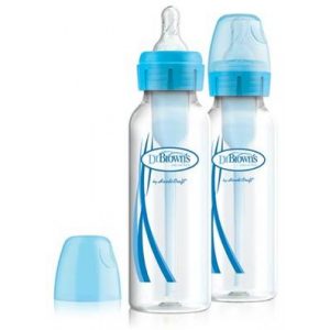 BABY BOTTLE (BLUE, 8 OZ) – PACK OF 2