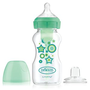 Dr. Brown’s™ Options+™  Wide-Neck Sippy Bottle Starter Kit