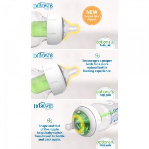 WIDE-NECK BABY BOTTLE, 9 OUNCE (4 COUNT)